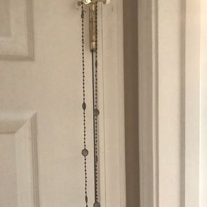 Rarities Labradorite gemstone long layering necklace